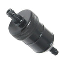 Motorcycle Scooter Mower 8mm Oil Filter Cleaner Separator Universal Black