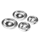 Stove Drip Pans Set for GE-Hotpoint,4Pcs (2) 6" &(2) 8" ,229825 & 229850