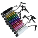 10 in 1 Bundle Mini Capacitive Stylus / Styli Pen - Blue Purple Red Green G