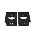 Car Bus Yacht 1 Rocker Switch Parts And 2 Round Socket Holder Combo DIY Kit