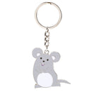 2020 Mouse Enamel Keyring Keychain Metal Key Holder Souvenir Bag Pendant Gift JR