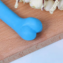 Pet dog puppy cat rubber dental teeth chew bone play training fetch fun toys  JR