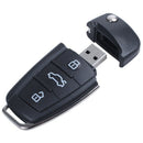 Car key type USB2.0 16GB Flash U disk black