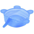 Silicone Stretch Lids 6 Pack Different Size Stretchable Food Covers for Cup