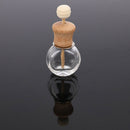 Air Freshener Perfume Bottle Pendant Essential Oils Car Hanging Glass ClipsB Ew