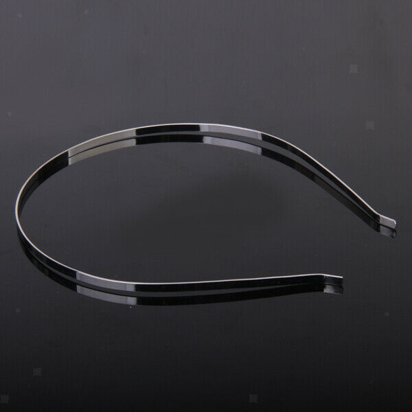 10Pack Blank Plain Metal Headband DIY Hair Band Accessory Craft 3mm