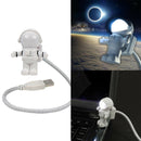 Astronaut Shaped Night Light USB Reading Lamp Lamp Easy to Use 3.2x4.5x5.6cm