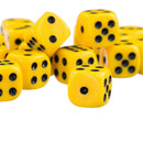 Set/100Pcs 12mm/0.47inch D6 Spot Dice for  DND RPG Games