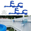 Leaf Rakes Plastic Holder Skimmers Pool Hanger Garden Tools S4J7
