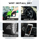 Motorcycle Tire Pressure Monitoring System Wireless Bluetooth Tpms Universa