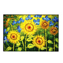 Stamped & Counted Sunflower Cross Stitch Kits for Beginners Handmade Gifts
