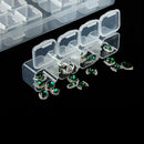 Nail 28 lattice jewelry box can be assembled demolition box nail decoration