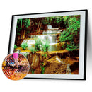 5D DIY Waterfall Full Drill Diamond Painting Cross Stitch Embroidery Decor
