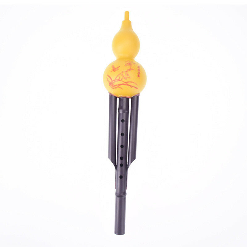 1pc profeesional chinese plastic hulusi gourd cucurbit flute instrument ME