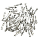 100pcs Multi Metal Hair Clip DIY Kids Girl French Barrettes Hair Accessories