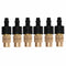12 Set Copper Adjustable Spray Nozzle Spray Atomization Copper Capillary Ef