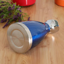 2L Double Wall Stainless Steel Coffee Pot Vacuum Insulation Jug Kettle Blue