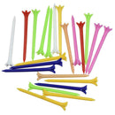 10PCS 70mm Pride Professional Tee Evolution Plastic Performance Golf Tees