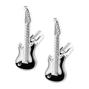 Electric Guitar Cufflinks Rock Music Theme Cuff Links Guitars Musical Design