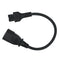 2 Pieces New C14 Male To C5 Female C14-C5-Cable Power