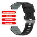 Watchband for Garmin Forerunner 220/230/235/620/630/735xt (Black Grey)