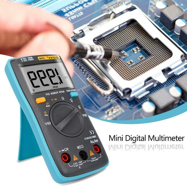 Digital Backlight Multimeter Automatic Range 4000 Counts Voltage Meter Tester