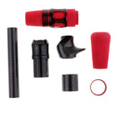Red EVA Fishing Rod Handle Kit Casting Rod Parts Building Repair & Reel Seat