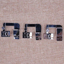 3pcs Domestic Hemming Cloth Strip Presser Foot Rolled Hem Foot for Sewing