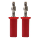 10pcs 4mm Banana Plug Male Adapter for High Voltage Speaker Audio