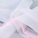 Voile Curtains for Bedroom 100*140cm Pink