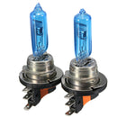 6000K Xenon Style 50W H15 Dual Beam DRL Halogen Car Head Lights Bulbs for