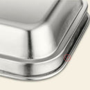 1200ml Air Tight Stainless Steel Lunch Bento Box Crisper Container for Kids