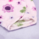 Newborn Baby Swaddle Wrap Soft Short Plush Blanket Swaddling Sleeping Bag