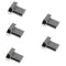 5 Pack Micro USB Male Cord Magnetic Tip Charger Connector for Android Phone