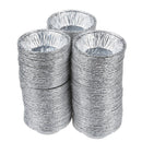 250 Pcs Circular Egg Tart Tins Cake Cups for Kitchen Baking X6G9