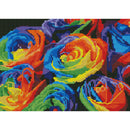 11CT Stamped Cross Stitch Kits DIY Flowers Needlework Craft Decor (M0073)