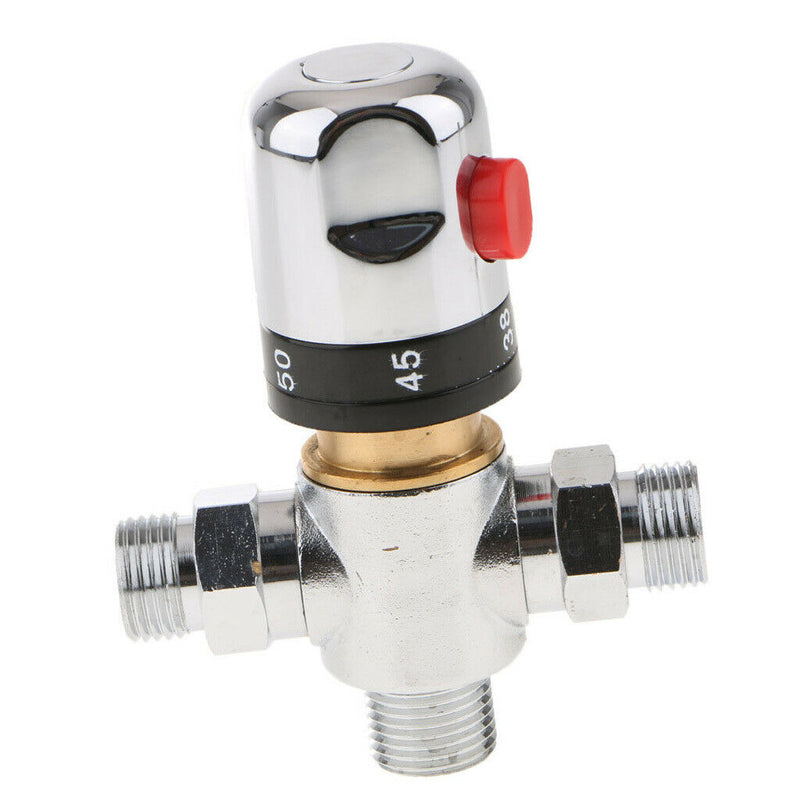 3 Way Solar Thermostatic Mixing Valve Shower