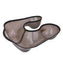 Salon Hairdressing Neck Tray Perm Container Neck Shaped Shoulder Hair Tray