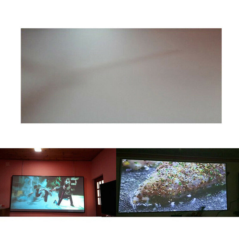 16: 9 HD Outdoor / Indoor Projector Portable Cinema Screen For Meeting Theater