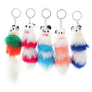 Cute Plush Fox Keychain Creative Bags Hanging Backpack Phone Pendant Accessor JR