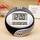 Temperature Display Digital Wall Electronic Clock LCD Moderne Calendar LED BG7I8