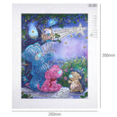 5D DIY Special Shaped Diamond Painting Cartoon Bears Cross Stitch Embroider