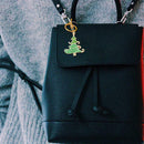 DIY Full Drill Diamond Painting Christmas Tree Keychain Necklace Pendants