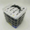 650 Pcs Plastic Car Fender Retainer Different Fasteners Clip Moulding O5Y4