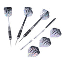 3Pcs 22g Professional Stainless Steel Tip Darts Set With Dart Flights OZ