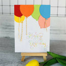 Happy Birthday Alphabet Metal Cutting Dies For  Scrapbooking Album Paper Card JR