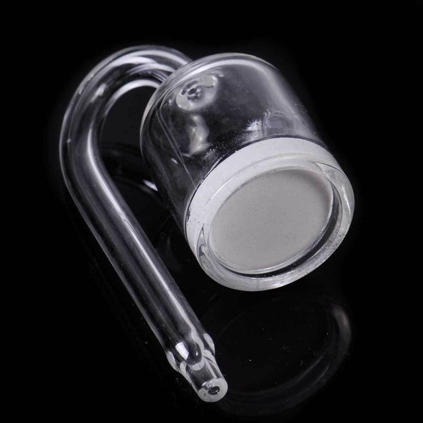 Aquarium Fish Tank CO2 Dioxide Diffuser Check Valve U Shape Glass Tube Suction