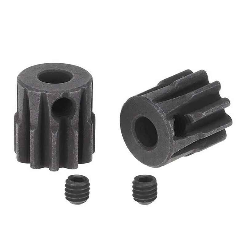 2Pcs M1 5mm 11T Pinion Motor Gear for 1/8 RC Car Brushed Brushless Motor R7R9
