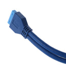 USB 3.0 Male Header 20 Pin To Female Extension Cable For