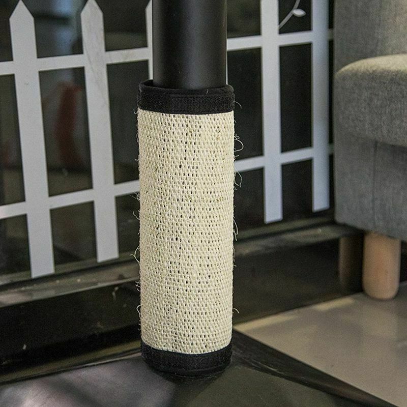 Natural Non-toxic Sisal Hemp Cat Scratching Post Protecting Furniture Grind B5B7
